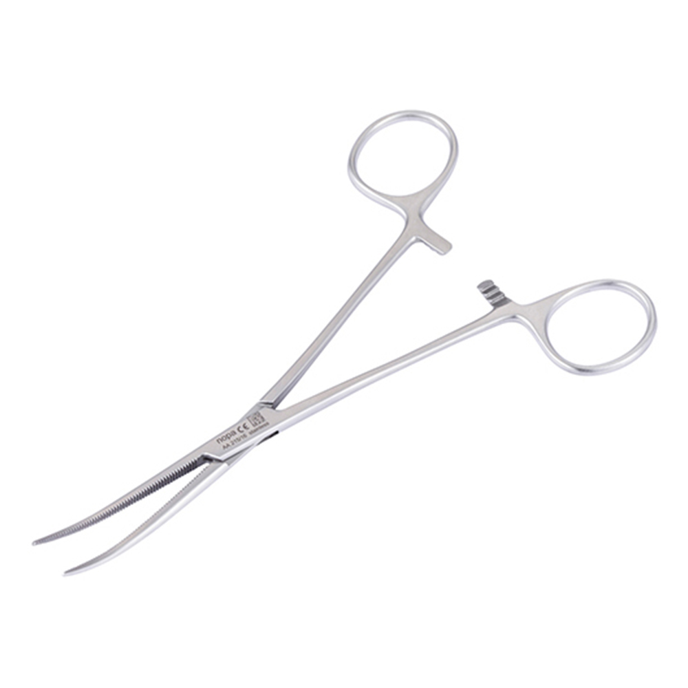 ペアン止血鉗子 無鈎 曲 160mm AA 215/16
