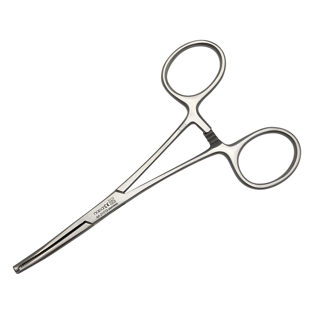 コッフェル止血鉗子 有鈎 曲 130mm AA 217/13