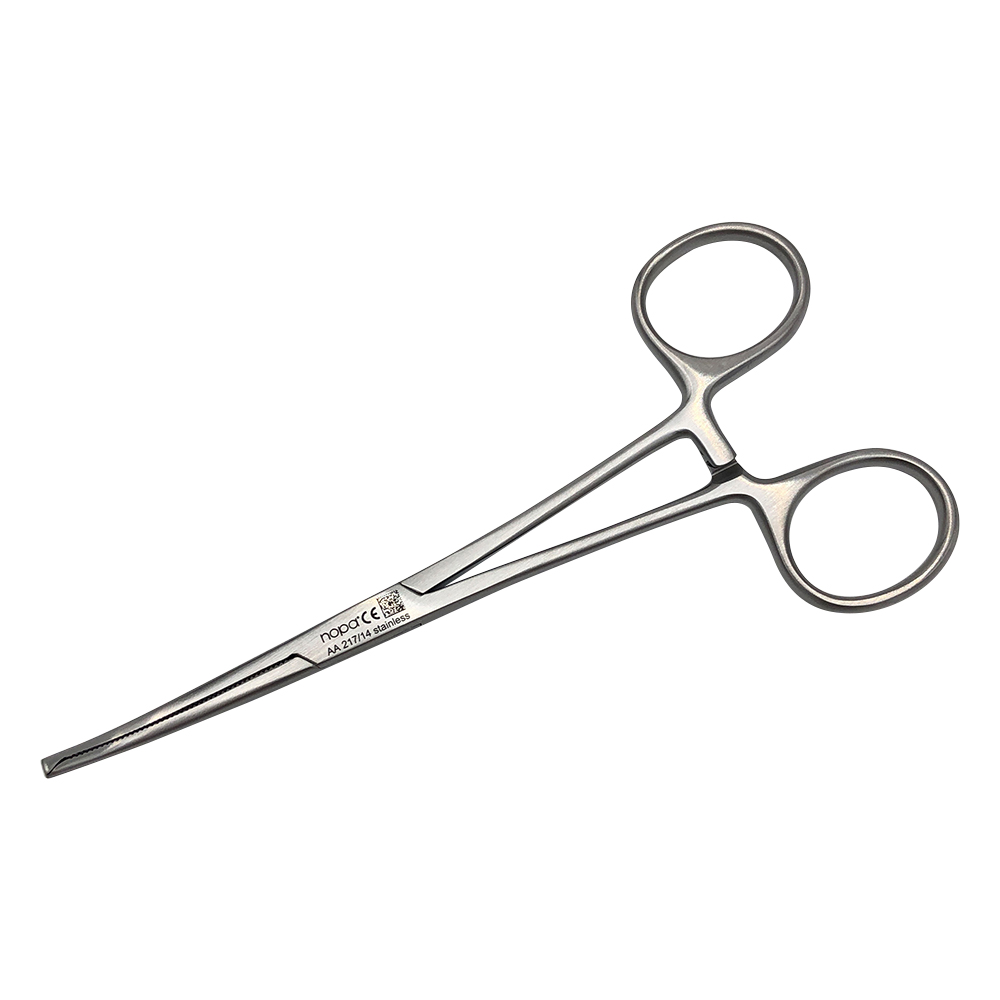 コッフェル止血鉗子 有鈎 曲 140mm AA 217/14