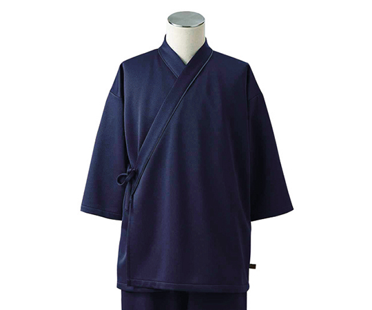 検診衣（男女兼用） ネイビー 3L 79-509
