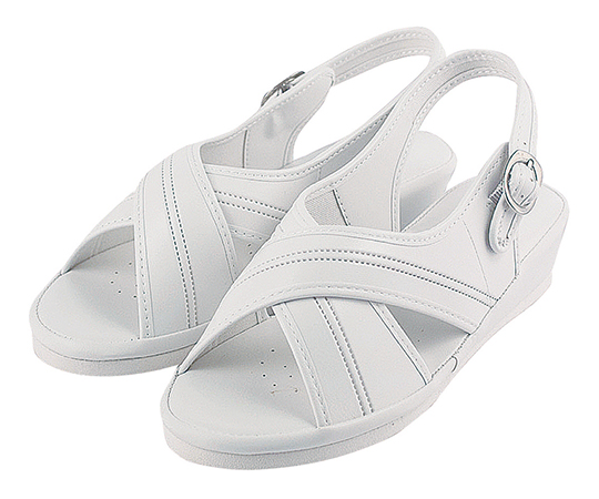 クロスサンダル ホワイト L FR-402