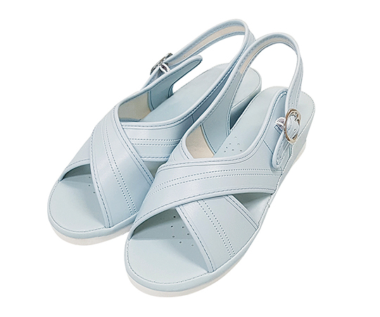 クロスサンダル サックス L FR-410