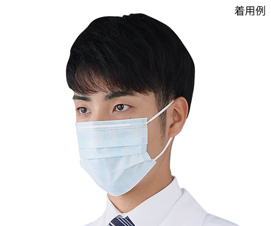 プロシェア・カラフルフェイスマスク ブルー 50枚入