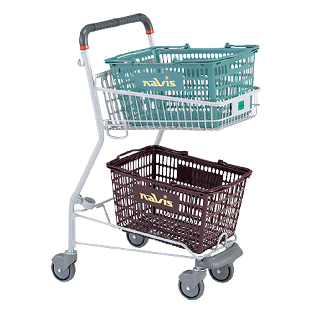 バスケットカート（ストッパー付き） 小型 ST