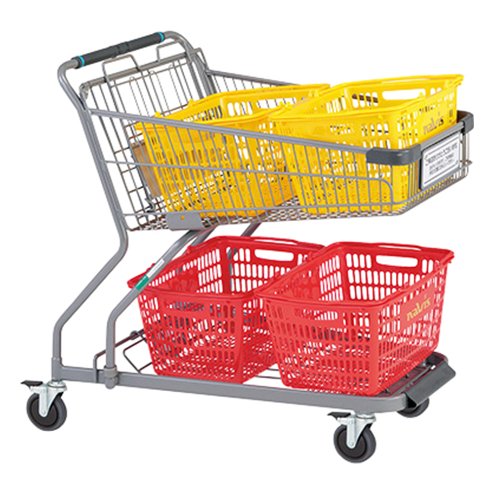 バスケットカート（ストッパー付き） 大型 ST