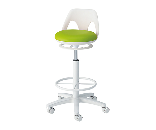 ナースチェア（ラクーン） リング付き グリーン NV-RG
