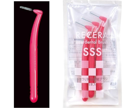 リセラL字歯間ブラシ SSS ピンク 3本入 68171