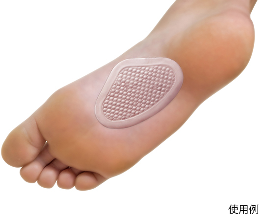 足裏ジェルパッド 土踏まず 2枚入 #P8202