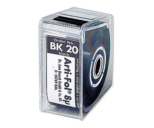 8u咬合紙アルティ・フォル ロールケース・片面 黒 BK20