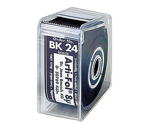 8u咬合紙アルティ・フォル ロールケース・両面 黒 BK24