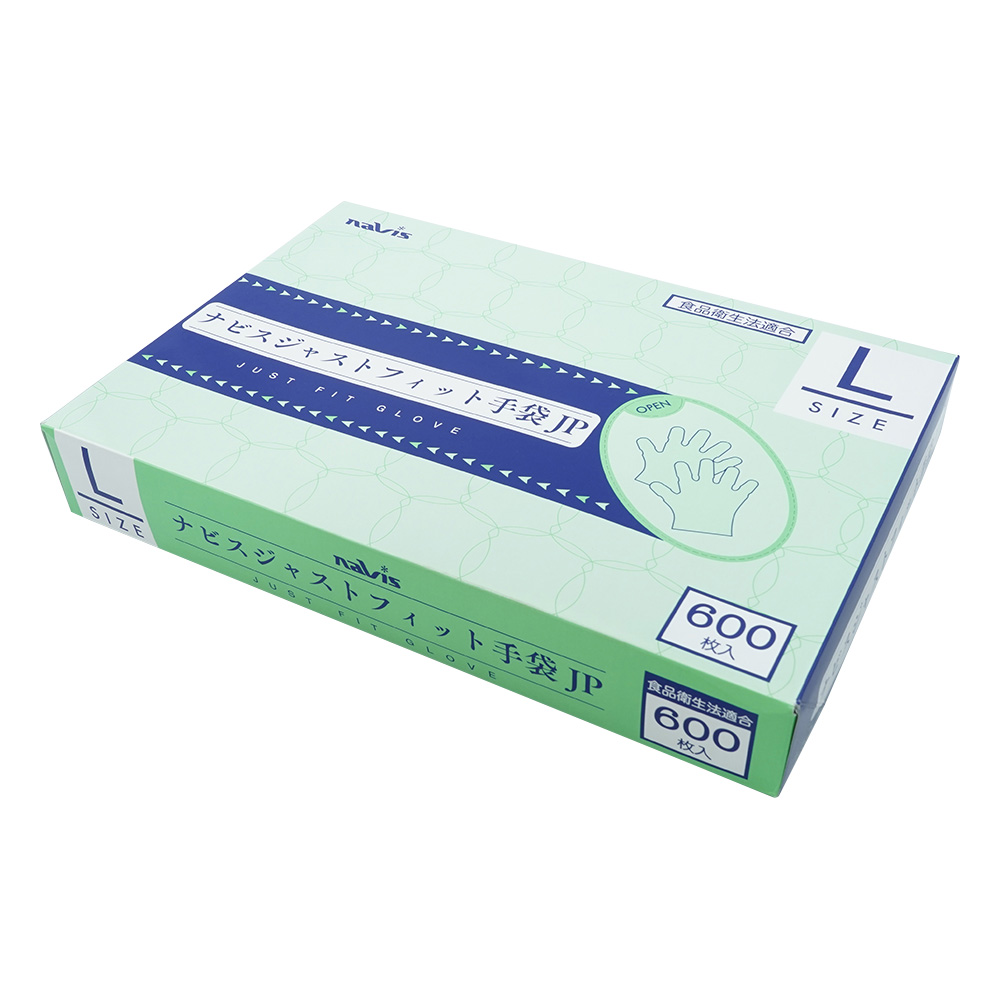 ナビスジャストフィット手袋JP L 600枚入