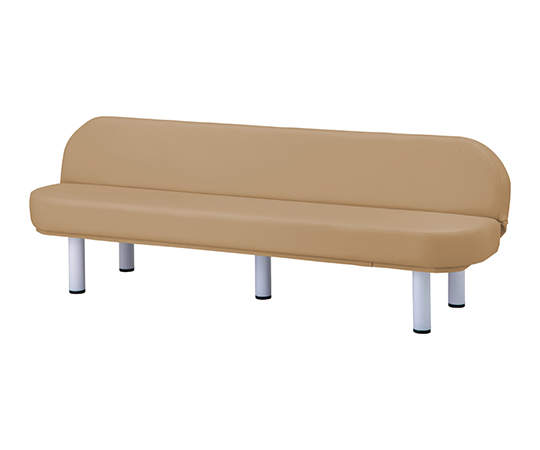 リクライニング丸型ベンチ モカ EB-R18B