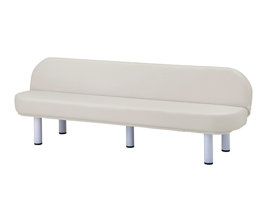 リクライニング丸型ベンチ ミルク EB-R18W