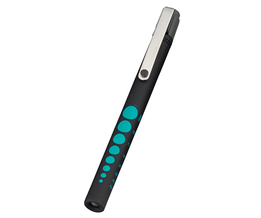 ポケットから落ちにくいナビスプッシュライト（ソフトLED） ロング ブラック/グリーン