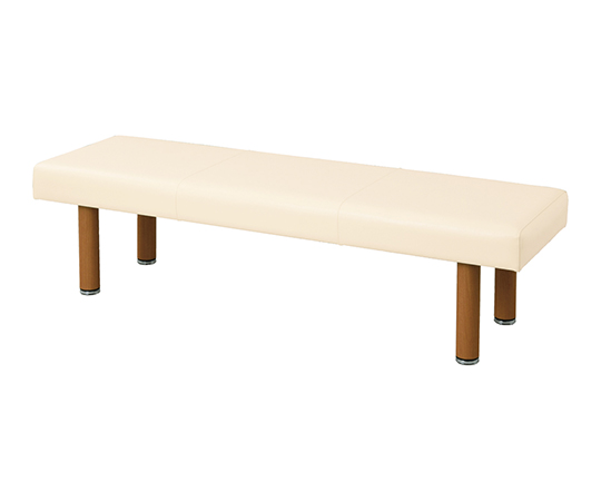 ロビーベンチ（背無し・木目調） クリーム 1200SN-CR