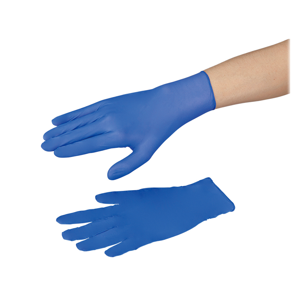 抗菌性ニトリル手袋（パウダーフリー） 100枚入 S