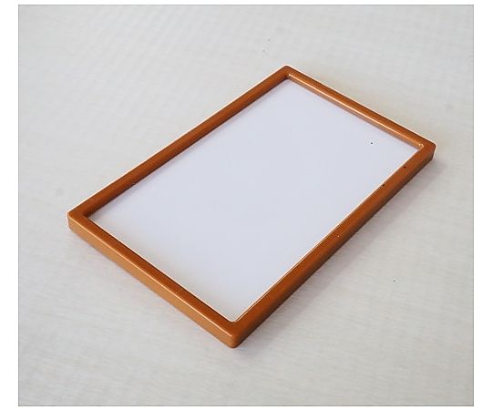 ラベルプレート　マグネット　キャメルブラウンＭ