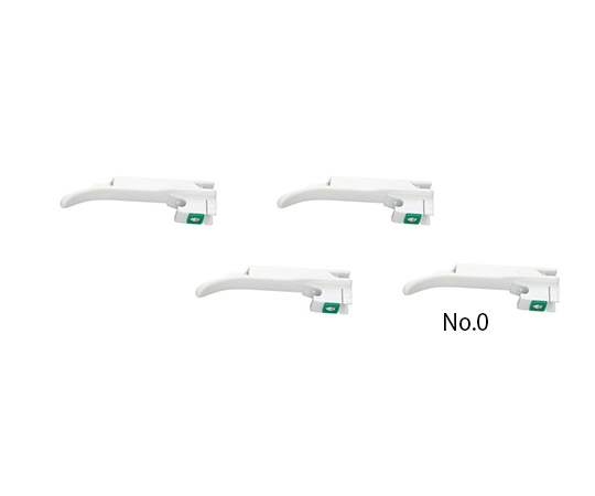 ディスポーザブル喉頭鏡ブレード ミラーNo.0 1箱（1個×10袋入） 329-10-00