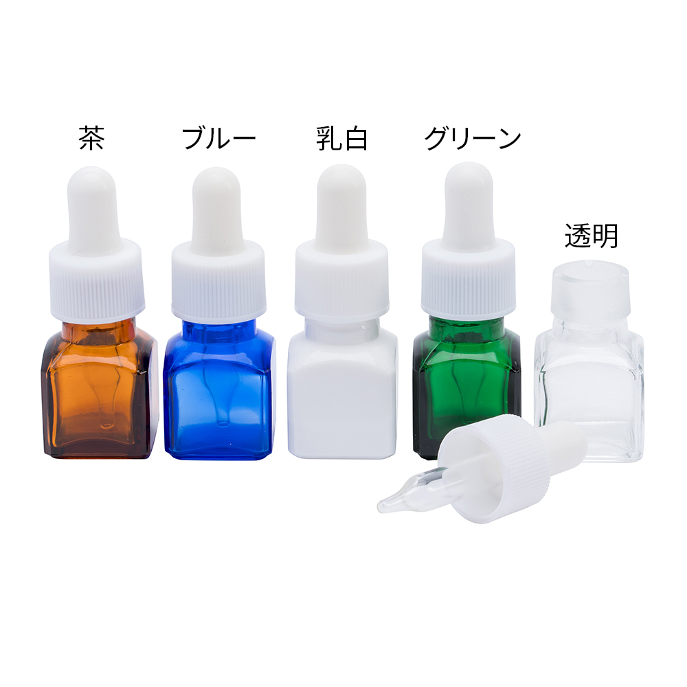 スポイト薬瓶 9mL グリーン G-03