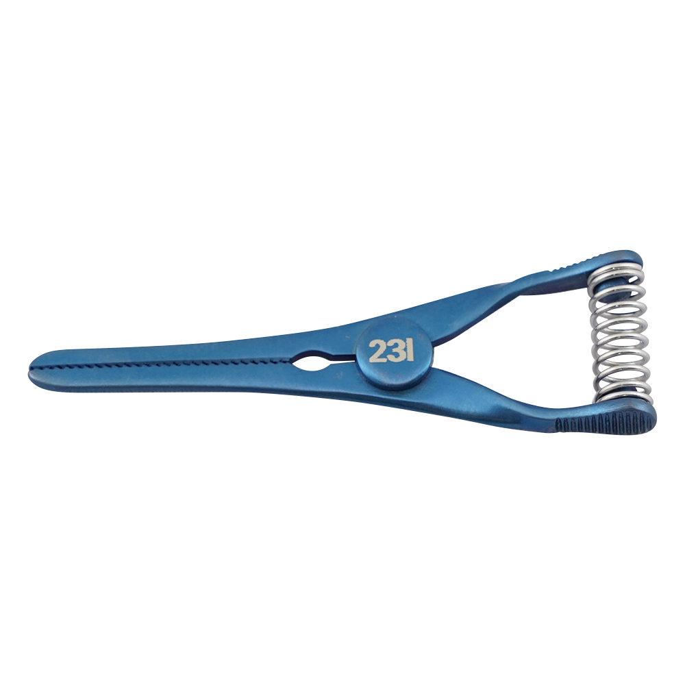 ブルドッグクランプ（チタン製） 動脈用 NVBC 43/T