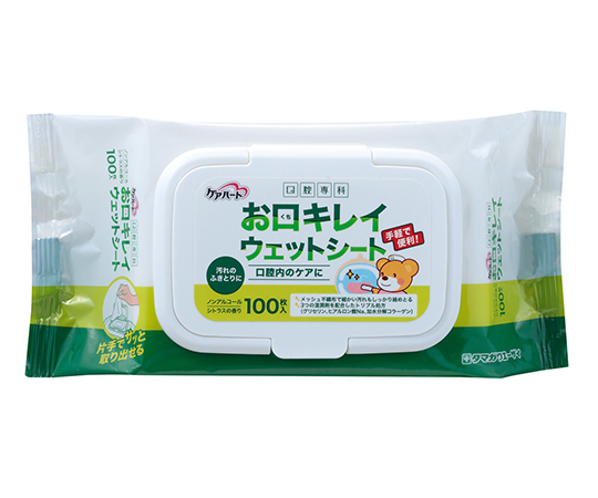 お口キレイウェットシートN（ケアハート口腔専科）100枚入
