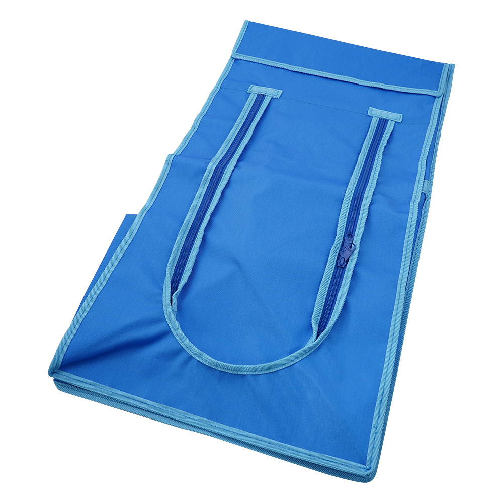 ワイドリネンカート（分割タイプ）用袋 ブルー 120L 120B