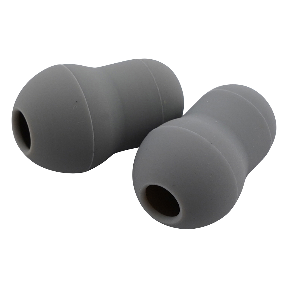 バイタルナビ聴診器（プロフェッショナル） 交換用ソフトイヤーピース グレー 小 1セット（2個入）