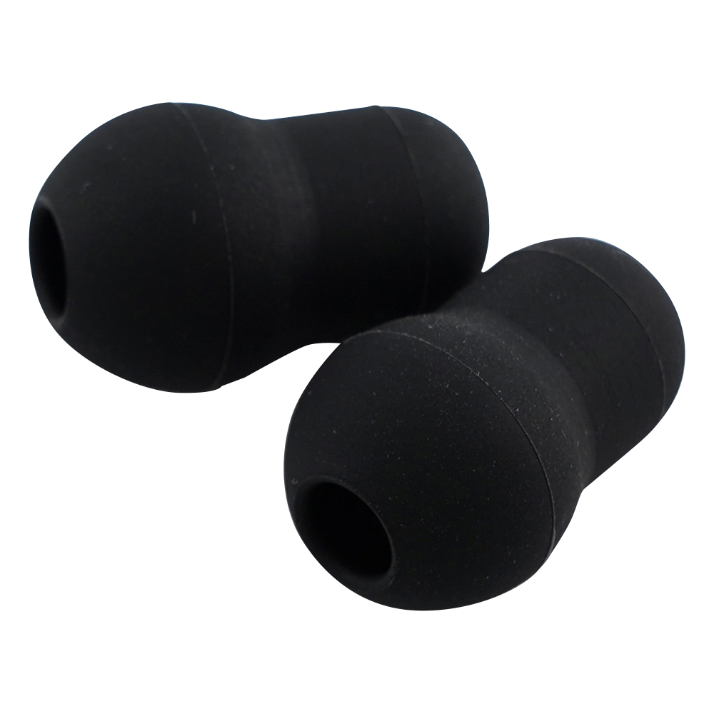バイタルナビ聴診器（プロフェッショナル） 交換用ソフトイヤーピース ブラック 小 1セット（2個入）