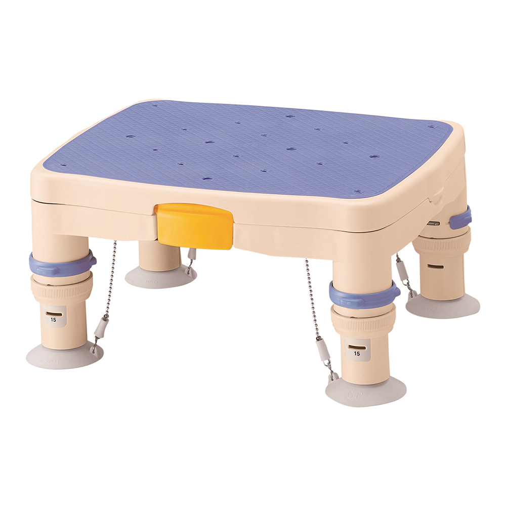 高さ調節付浴槽台Ｒ　標準　ブルー 536-481