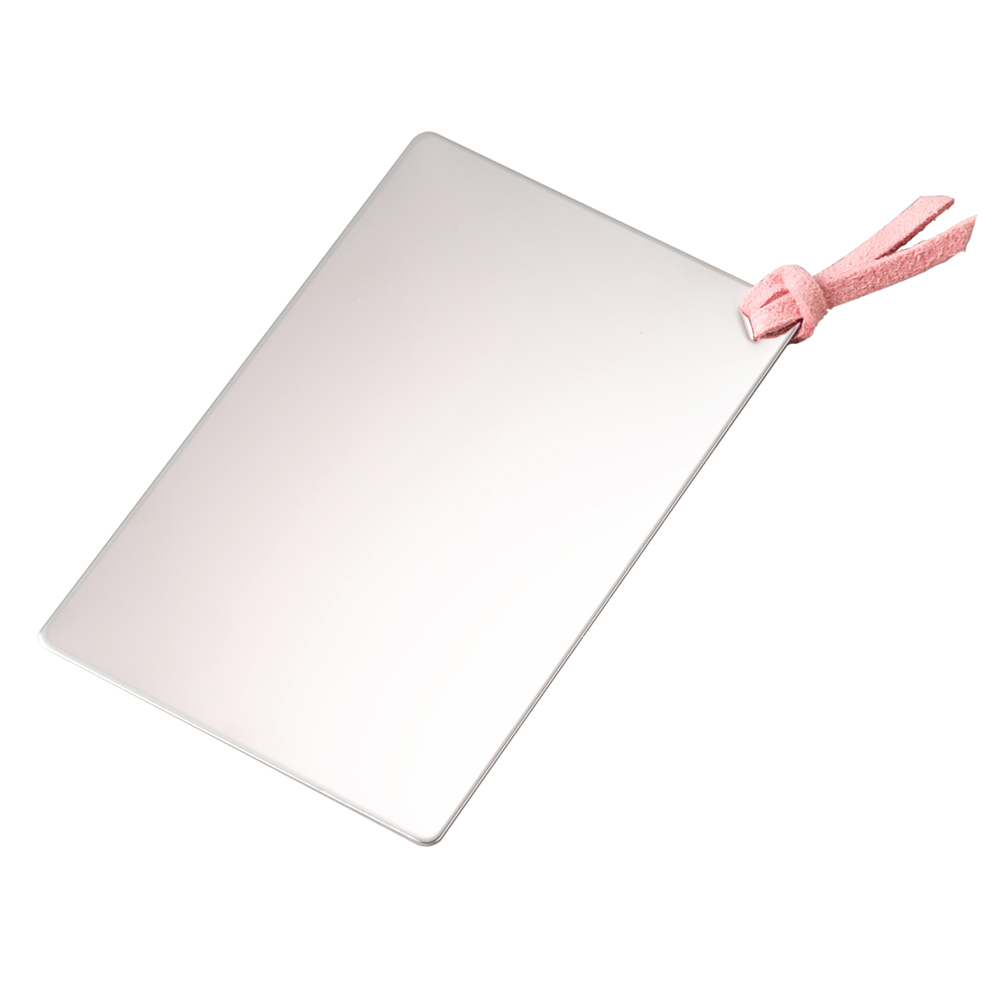 安心・安全 割れないステンレスミラー ピンク SC-01P