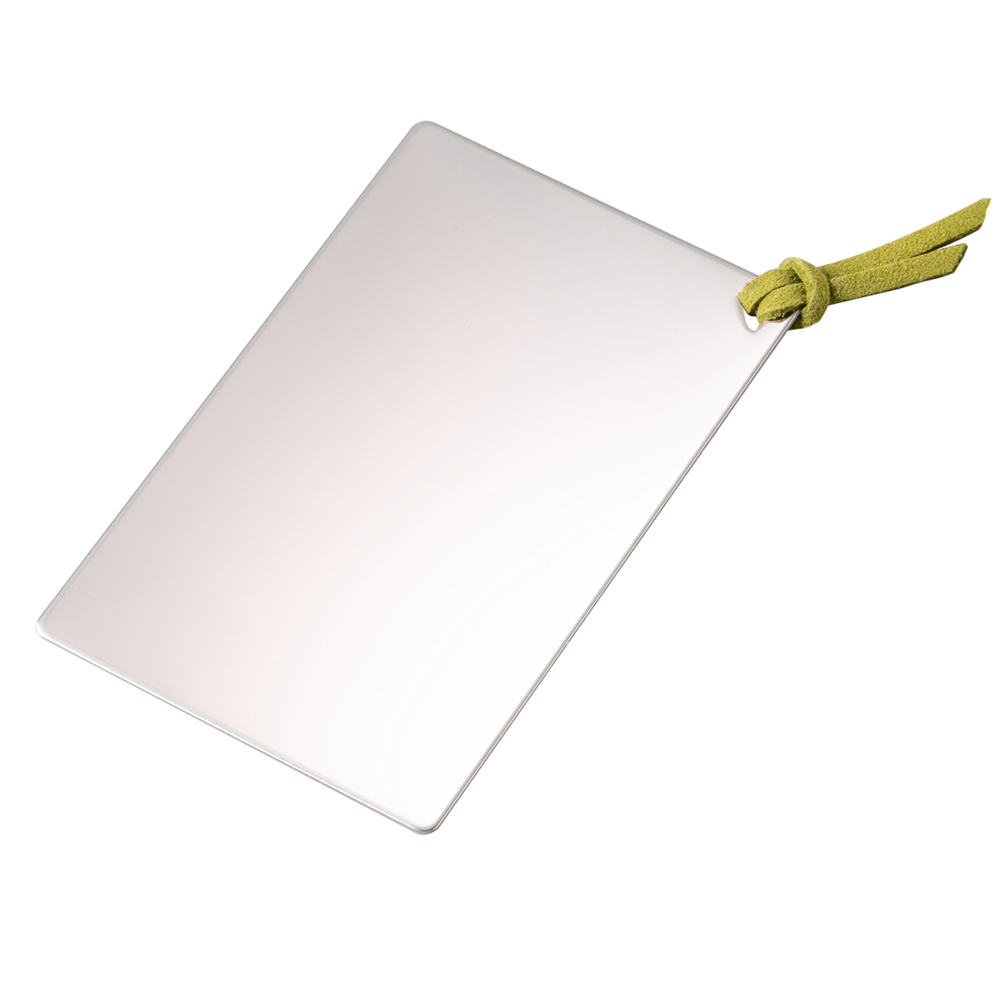 安心・安全 割れないステンレスミラー ライトグリーン SC-01LG