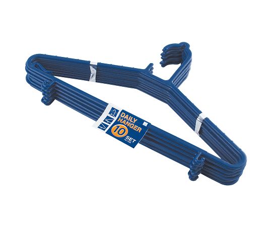 デイリーハンガー（10本組） ネイビー 1563