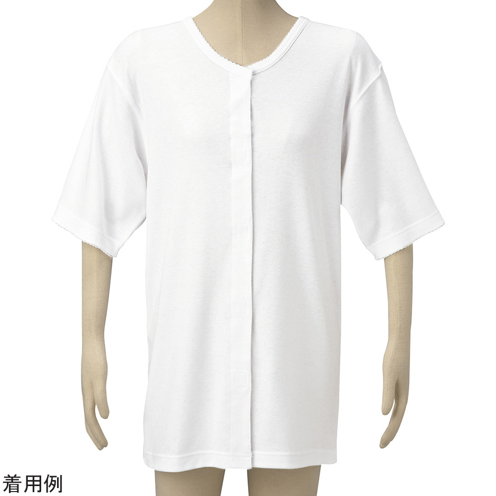 前開き肌着　婦人用　Ｍ－２Ｆ　Ｌ