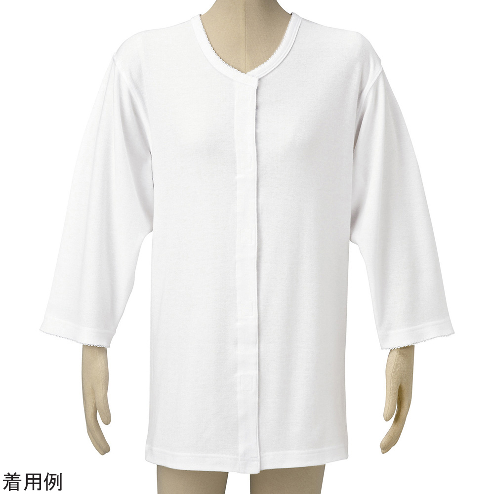 前開き肌着　婦人用　Ｍ－４Ｆ　Ｌ