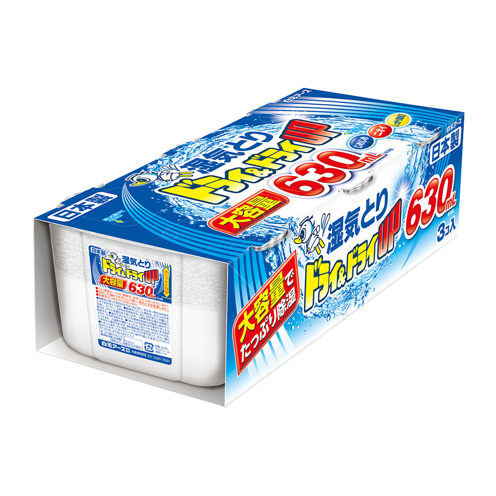 ドライ＆ドライＵＰスリム　大容量６３０ｍＬ　３９５１９－０