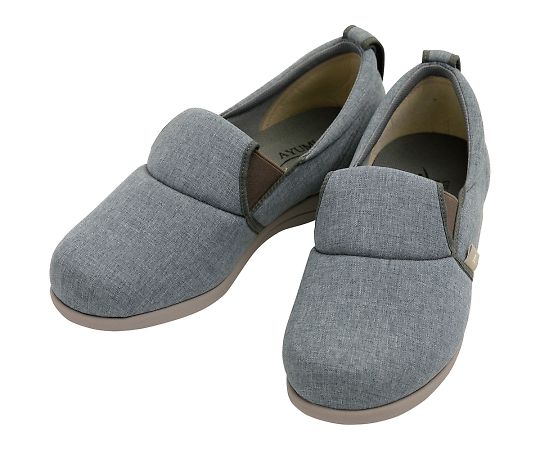 ゆったり簡単スリップオン グレー 3L 1043