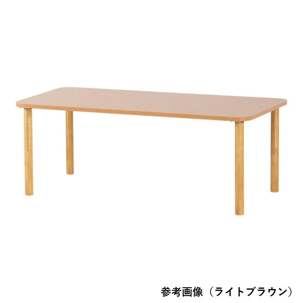 メラミンテーブル　TM4-K18090 BR　A脚