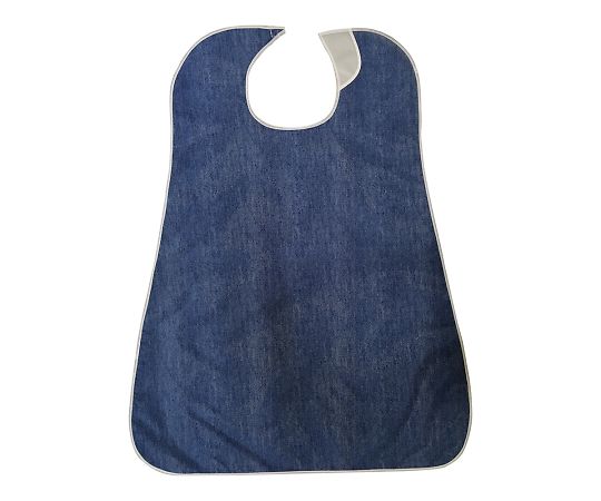 防水食事用エプロン デニムブルー SE-71DMB