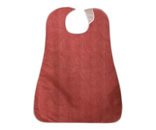 防水食事用エプロン デニムレッド SE-72DMR