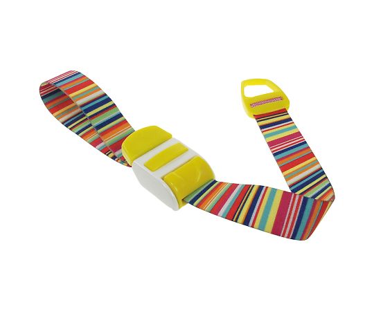 カラフル駆血帯 ストライプ イエロー 500123