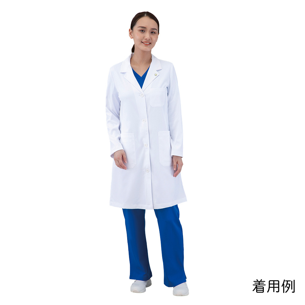 THE WHITE COAT レディス白衣（ミニマリストシリーズ） L相当 5161-M