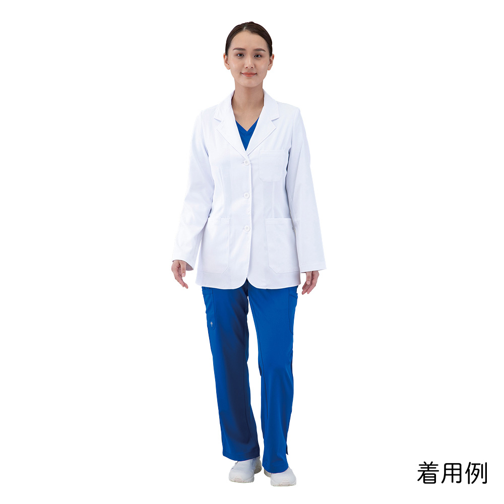THE WHITE COAT レディスブレザー白衣（ミニマリストシリーズ） LL相当 5160-L