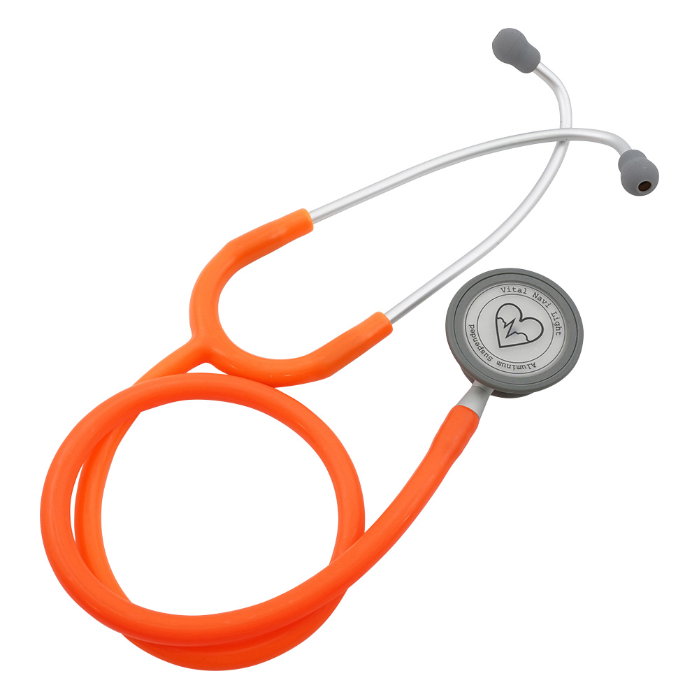 バイタルナビ聴診器 ライト サスペンデッド オレンジ