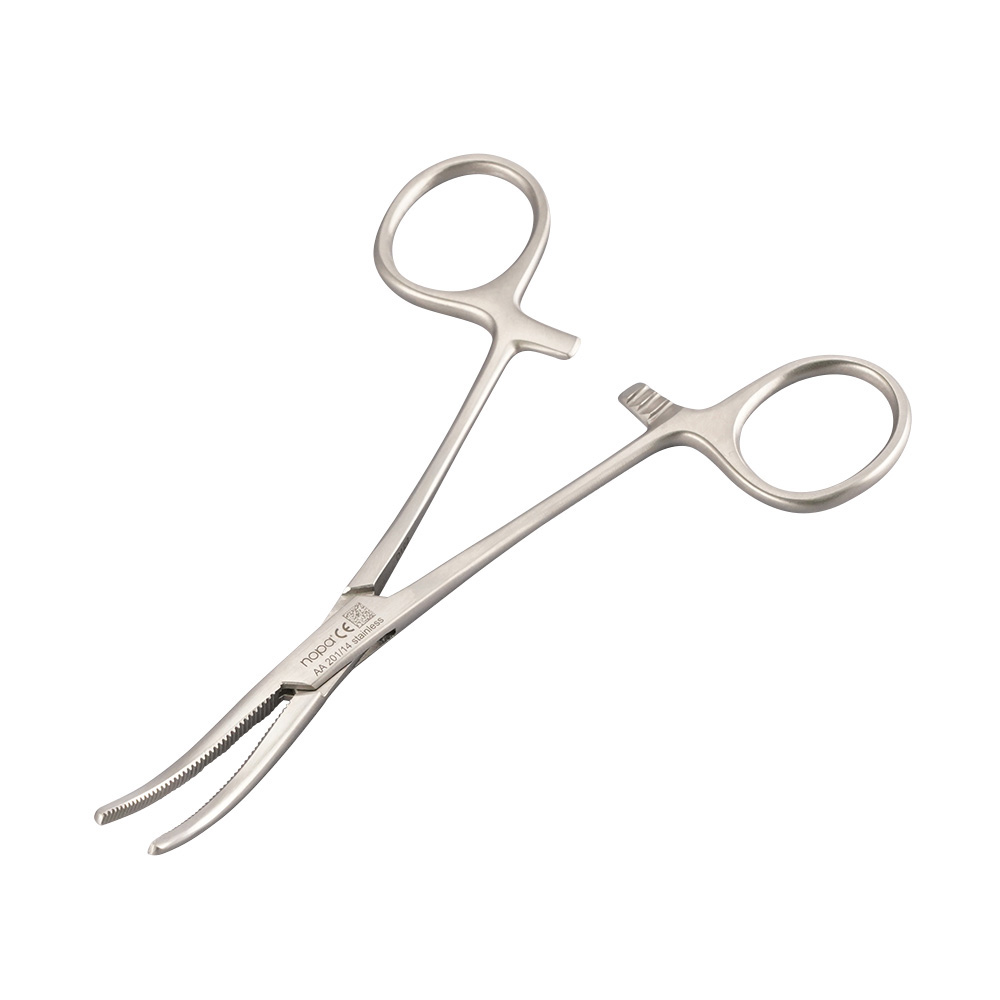 ローチェスター・ペアン鉗子 無鉤 曲 140mm AA 201/14