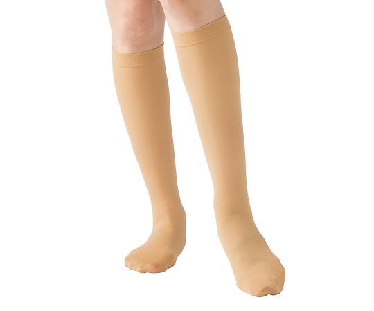加圧弾性ストッキング ハイソックス ベージュ L V20HCT1LBe
