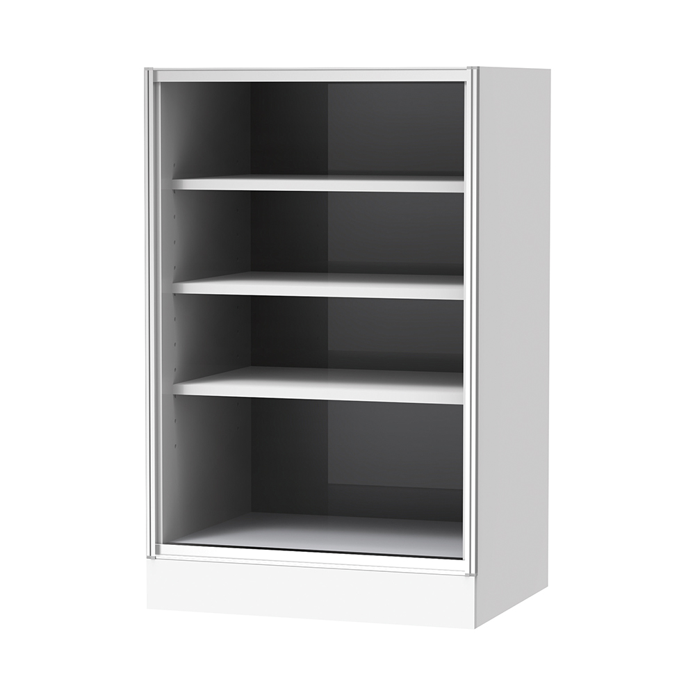 材料キャビネット（ロータイプ・棚板） 664×550×1050mm オープン SL-S