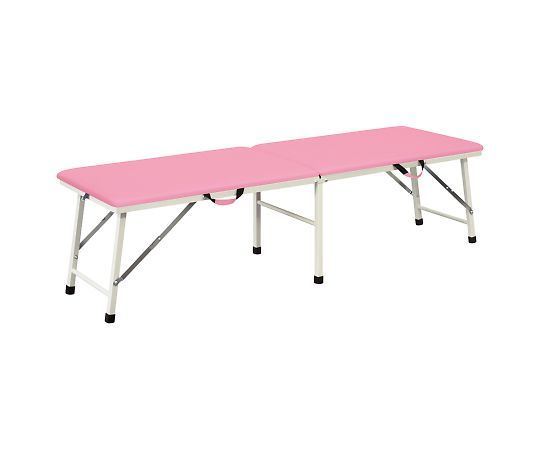 折りたたみ診察台 500×1800×500mm ピンク TPE-L50PK