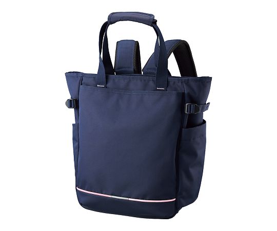 訪問トートバッグ フリー ネイビー KZN903-18
