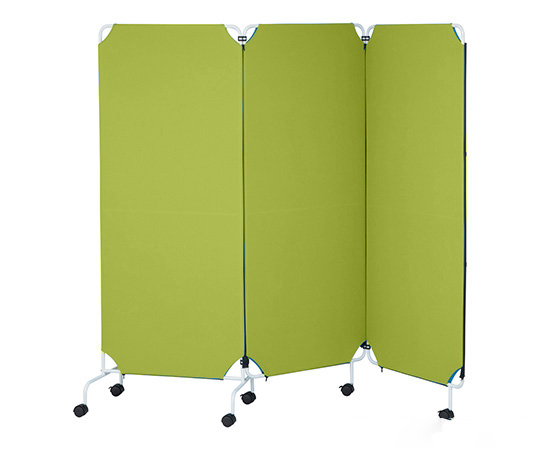 連結パーテーション 基本体B 3連 2100×400×1800mm ブルー