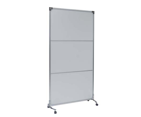 抗菌パーテーション（光透過性中空パネル） 自立 1970 全LITキャスター